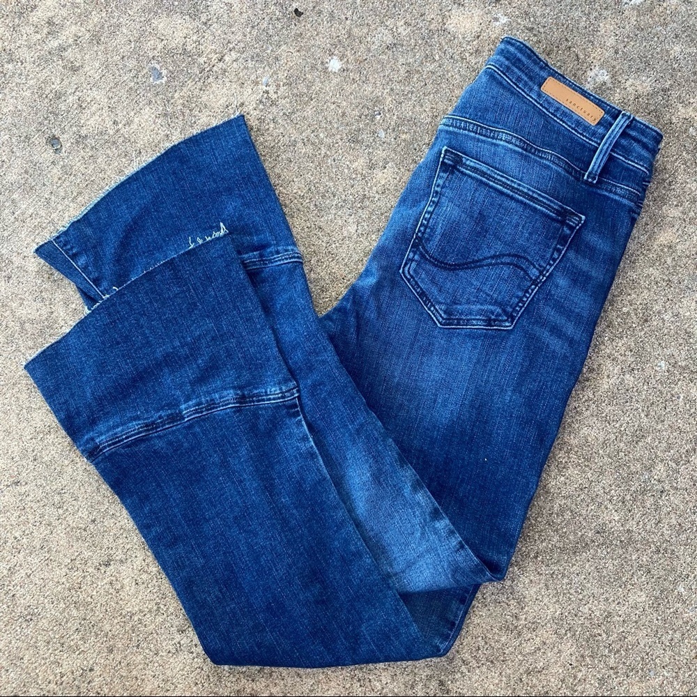 •Hold for MeriSimon• Sanctuary | Connector Kick Crop Denim Tulip Jeans - Picture 4 of 8